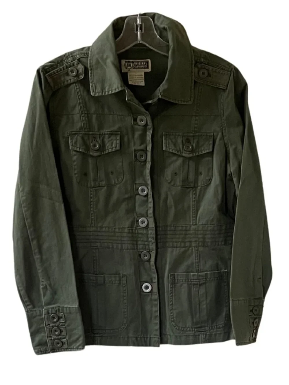 Route 66 Original Clothing Co. Olive Utility Jacket